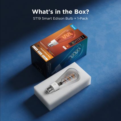 Govee - LED RGBWW Dimējama spuldze Smart MATTER ST64 E27/5W/230V 2700-6500K Wi-Fi