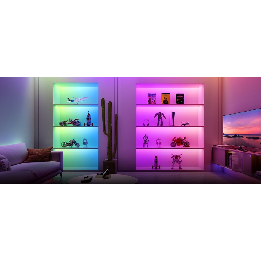 Govee - LED RGBWWIC Aptumšojama josla Strip Light 2 Pro 5m Wi-Fi Matter