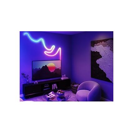Govee - Neon 2 MATTER salokāma LED josla 5m RGBIC Wi-Fi IP67