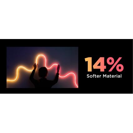 Govee - Neon 2 MATTER salokāma LED josla 5m RGBIC Wi-Fi IP67