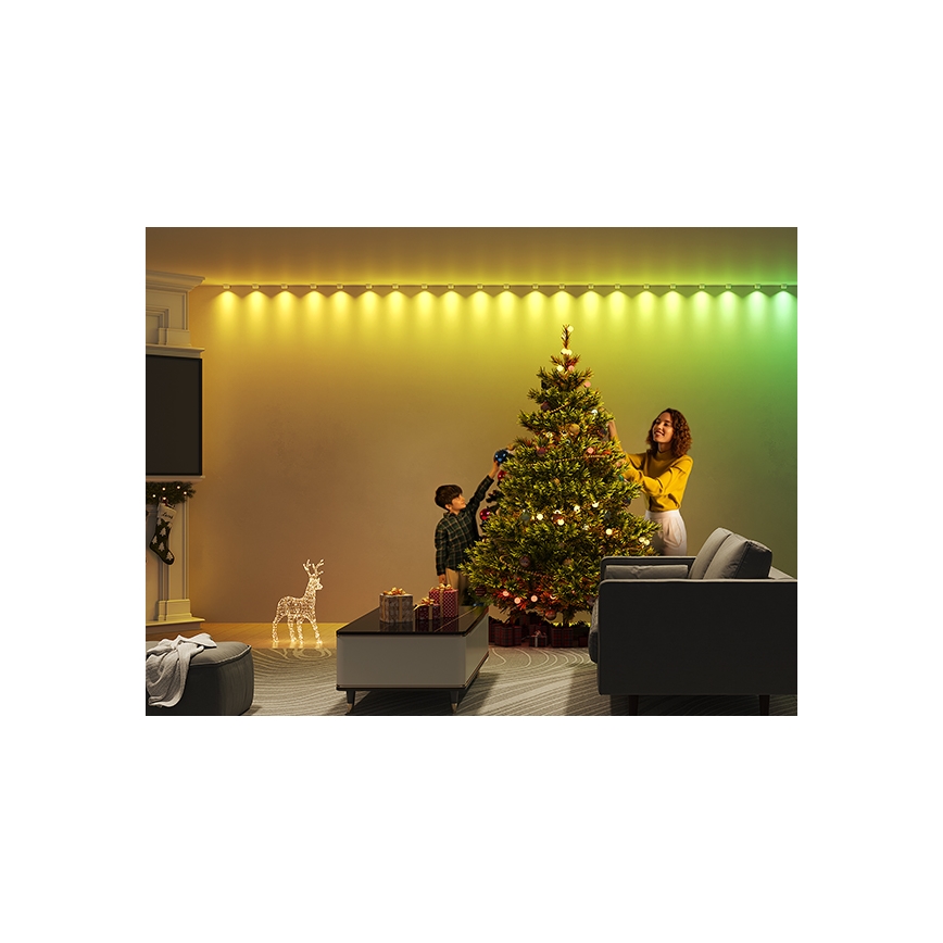 Govee - RGBIC LED Aukla Downlights 3m Wi-Fi