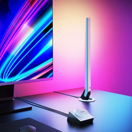 Govee - komplekts 2x Smart Gaming Wi-Fi LED RGBIC paneļi + Smart Dual balta + tālvadības pults