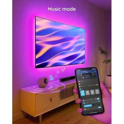 Govee - TV 46-60" SMART LED fona lampa RGB