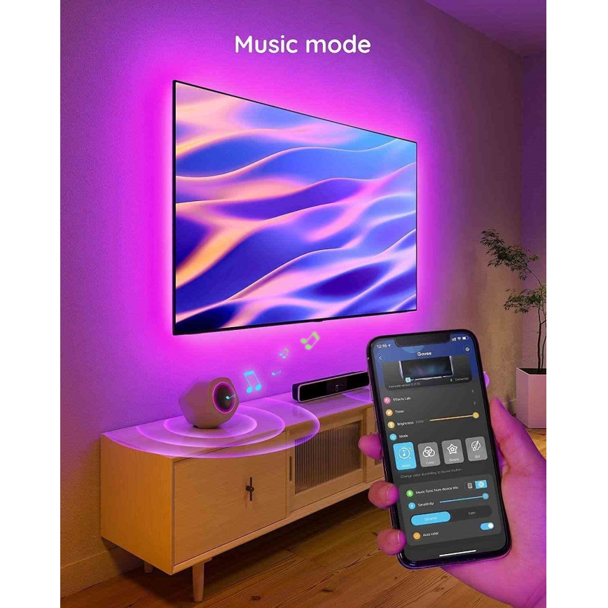 Govee - TV 46-60" SMART LED fona lampa RGB