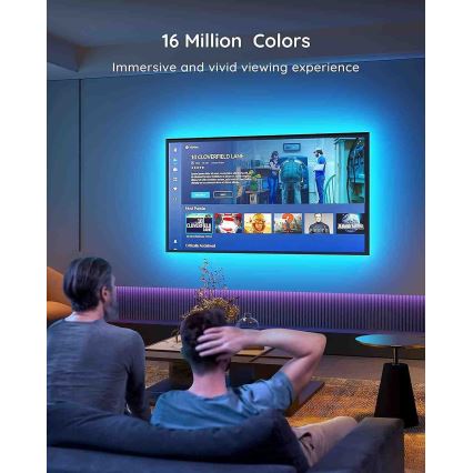 Govee - TV 46-60 SMART RGB LED aizmugures apgaismojums ar tālvadības pulti