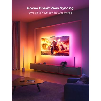 Govee - TV Backlight 3 Lite TV 75-85" SMART LED aizmugurējais apgaismojums RGBICW Wi-Fi IP67