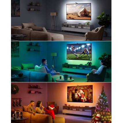 Govee - TV Backlight 3 Lite TV 75-85" SMART LED aizmugurējais apgaismojums RGBICW Wi-Fi IP67