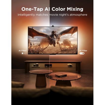 Govee - TV Backlight 3 Pro 55-65 Viedais RGBIC LED aizmugures apgaismojums ar Wi-Fi