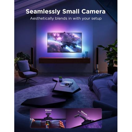 Govee - TV Backlight 3 Pro 75-85 Viedais RGBIC LED aizmugures apgaismojums Wi-Fi