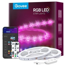 Govee - Wi-Fi RGB Viedā LED josla 15m + tālvadības pults