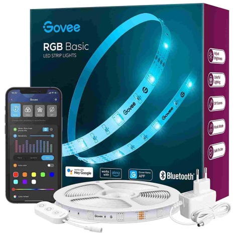 Govee - Wi-Fi RGB Viedā LED josla 5m