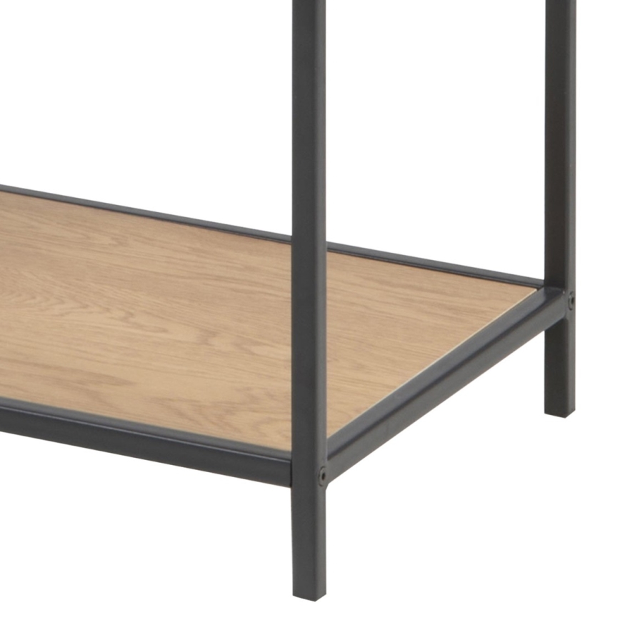 Grāmatplaukts SARON ozols/melns