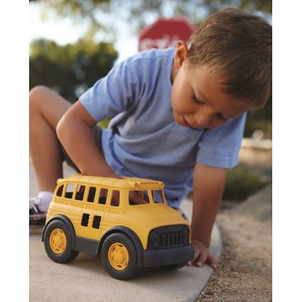 Green Toys - Skolas autobuss dzeltena/melna