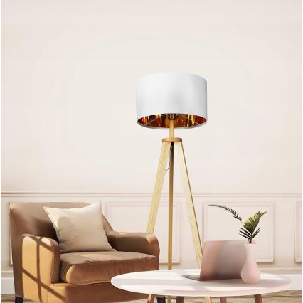 Grīdas lampa 1xE27/40W/230V balta