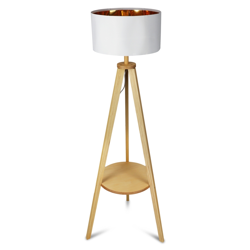 Grīdas lampa 1xE27/40W/230V balta