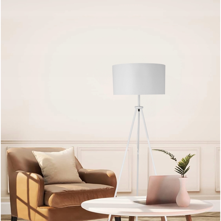 Grīdas lampa 1xE27/40W/230V balta