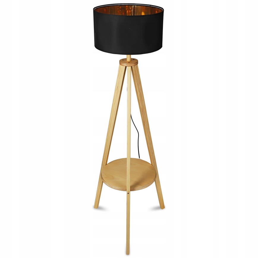 Grīdas lampa 1xE27/40W/230V melna