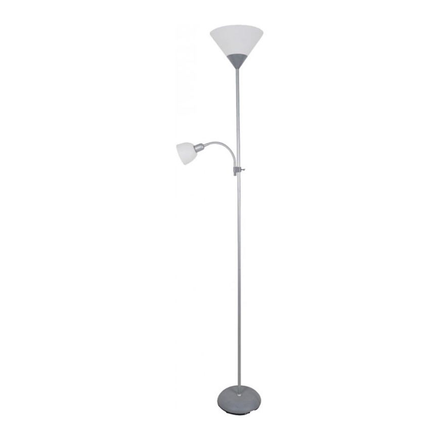 Grīdas lampa 1xE27/60W/230V + 1xE14/25W