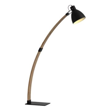 Grīdas lampa 1xE27/60W/230V osis/melna