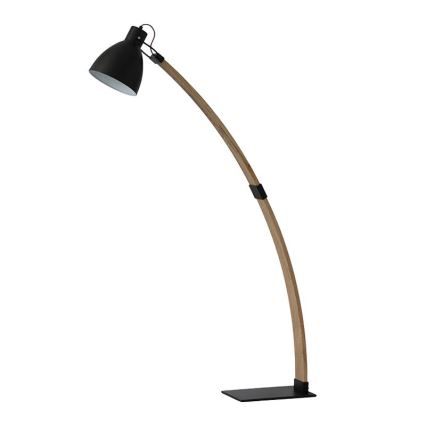 Grīdas lampa 1xE27/60W/230V osis/melna