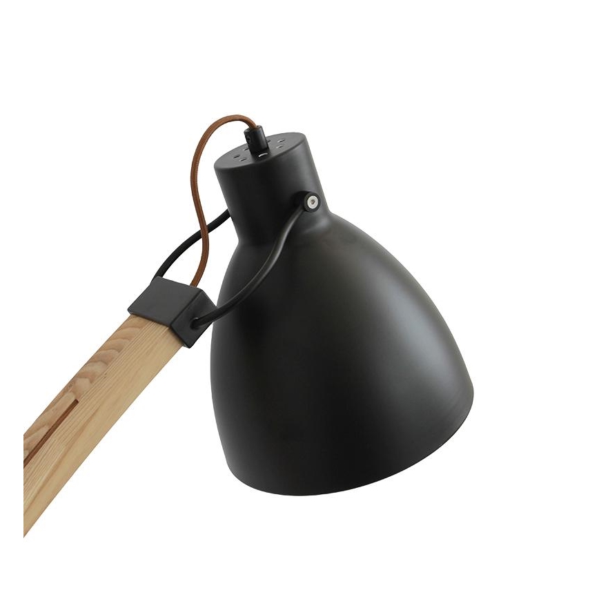Grīdas lampa 1xE27/60W/230V osis/melna