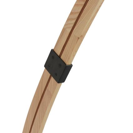 Grīdas lampa 1xE27/60W/230V osis/melna