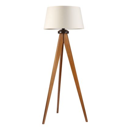 Grīdas lampa AIDA 1xE27/15W/230V ozola/krēmkrāsas