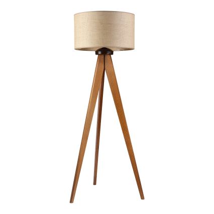 Grīdas lampa AIDA 1xE27/15W/230V ozols/rafija