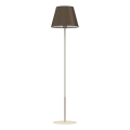 Grīdas lampa ARDEN 1xE27/15W/230V bēša/brūna