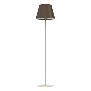 Grīdas lampa ARDEN 1xE27/15W/230V bēša/brūna