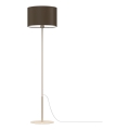 Grīdas lampa ARDEN 1xE27/15W/230V bēša/brūna