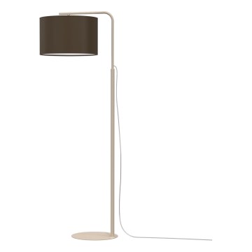 Grīdas lampa ARDEN 1xE27/15W/230V bēša/brūna