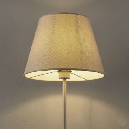 Grīdas lampa ARDEN 1xE27/15W/230V bēša