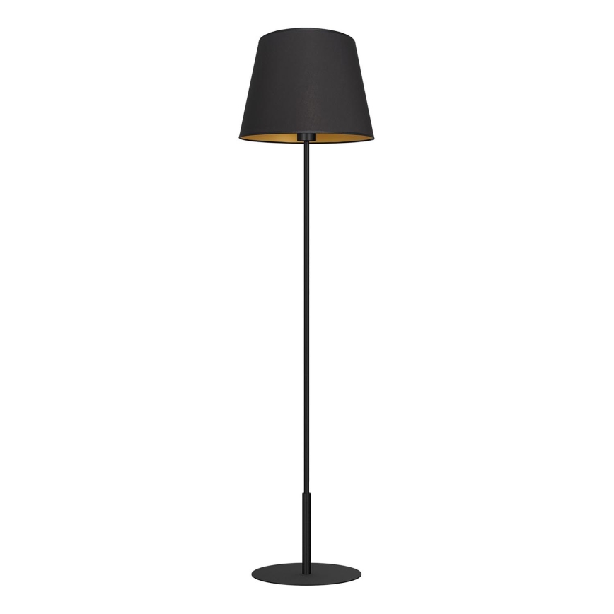 Grīdas lampa ARDEN 1xE27/60W/230V melna/zeltaina