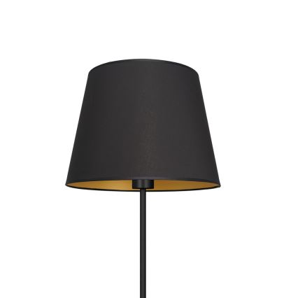 Grīdas lampa ARDEN 1xE27/60W/230V melna/zeltaina