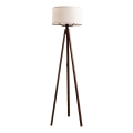 Grīdas lampa AYD 1xE27/40W/230V brūna/balta
