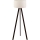 Grīdas lampa AYD 1xE27/40W/230V brūna/balta