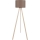 Grīdas lampa AYD 1xE27/40W/230V brūna/bēša