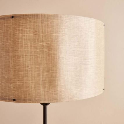 Grīdas lampa AYD 1xE27/40W/230V brūna/bēša