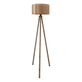 Grīdas lampa AYD 1xE27/40W/230V brūna