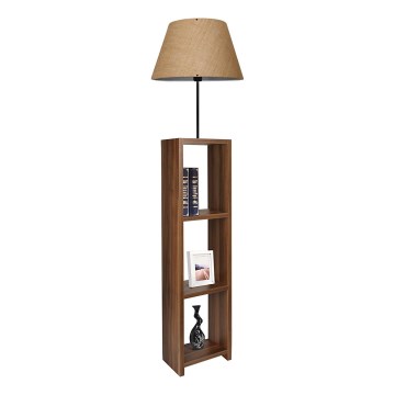 Grīdas lampa AYD 1xE27/40W/230V brūna