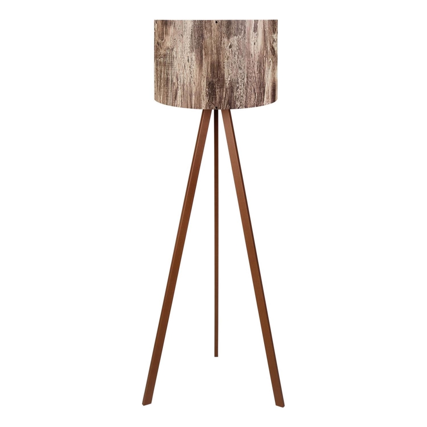 Grīdas lampa AYD 1xE27/40W/230V brūna