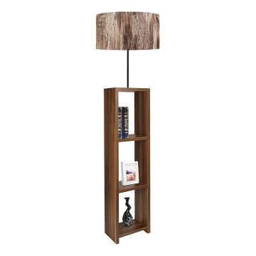 Grīdas lampa AYD 1xE27/40W/230V brūna