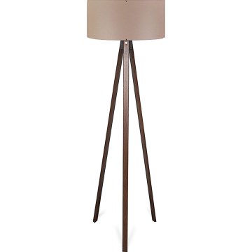 Grīdas lampa AYD 1xE27/40W/230V brūna
