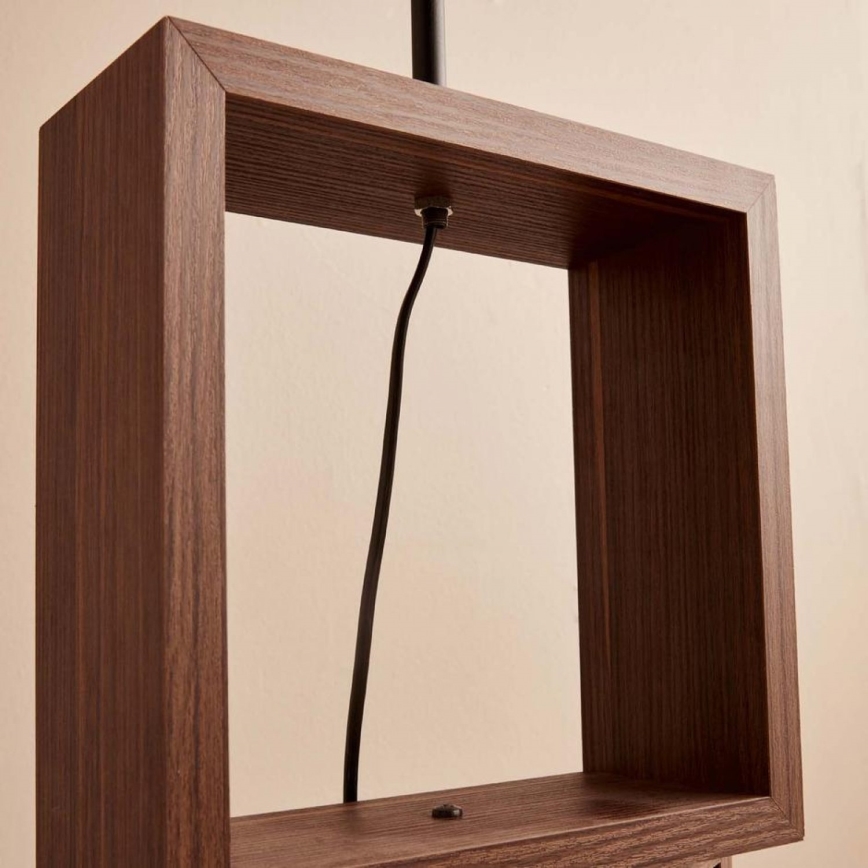Grīdas lampa AYD 1xE27/40W/230V brūna