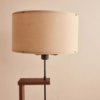 Grīdas lampa AYD 1xE27/40W/230V brūna