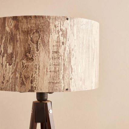 Grīdas lampa AYD 1xE27/40W/230V brūna