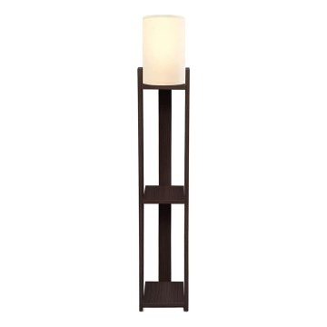 Grīdas lampa AYD 1xE27/40W/230V brūna/krēmīga