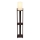 Grīdas lampa AYD 1xE27/40W/230V brūna/krēmīga