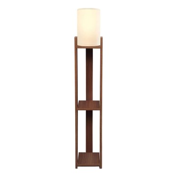 Grīdas lampa AYD 1xE27/40W/230V brūna/krēmīga